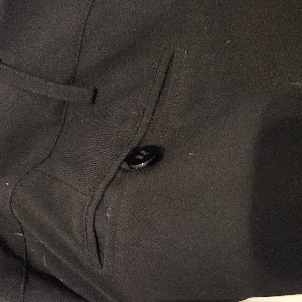 WD-NY, 20, black slacks, 2 front zipper pockets, beltloops, 1 back pocket W-2032 - Picture 3 of 7